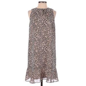 Loft Leopard Shift Dress